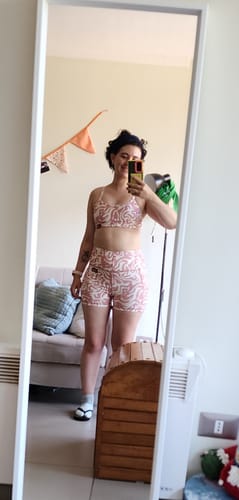 Customer photo review of Shorts Wavy Leblon