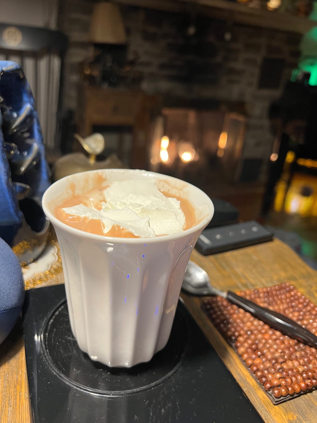 Customer photo review of Black Forest Gateau Hot Chocolate Flakes