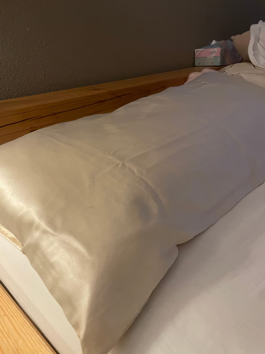 Customer photo review of Schafschurwoll-Hirse-Kissen mit Kräutern