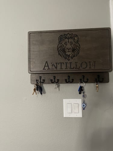 Customer photo review of CUSTOM DESIGN THAT FITS YOUR EXACT NEEDS!