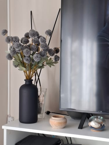 Customer photo review of Fleur de Kiku - Bleu-gris (10 tiges)