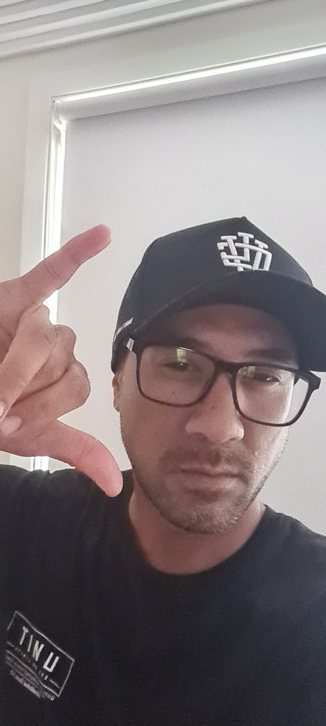 Customer photo review of LVCO "Jet Black" A-Frame Snapback