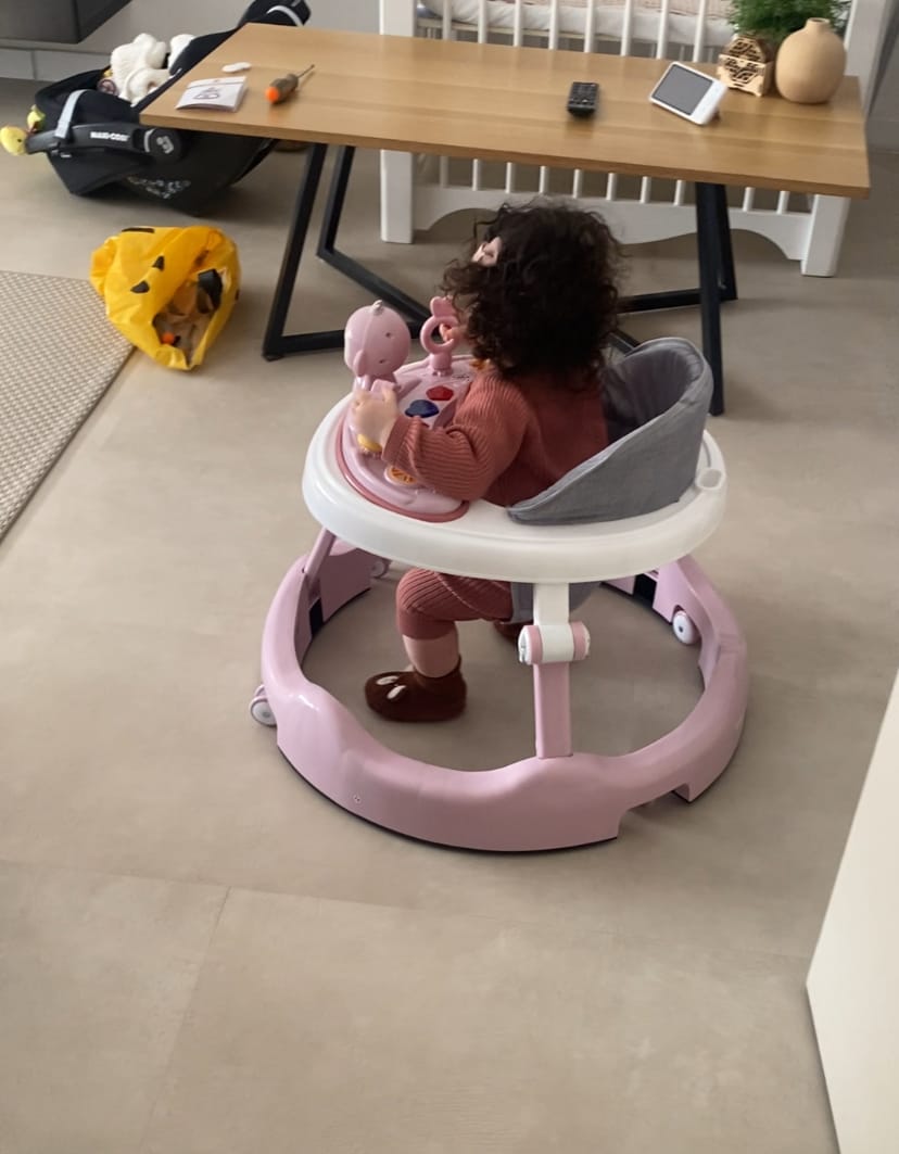 Customer photo review of Twinky Loopstoel Baby - Roze