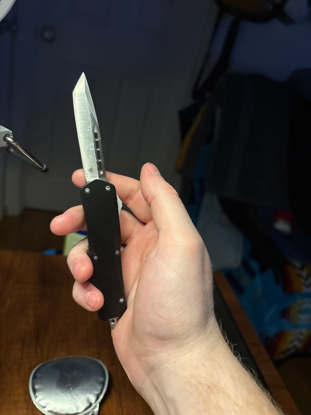 Customer photo review of 50% OFF Small Black Ghost D/A OTF