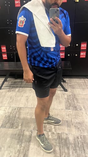 Customer photo review of Mesh Liner Shorts - Black