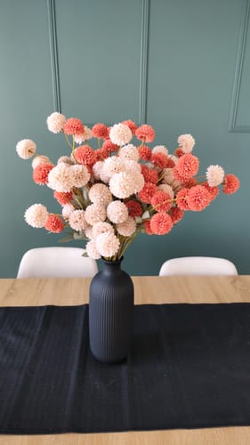 Customer photo review of Fleur de Kiku - Crème (10 tiges)