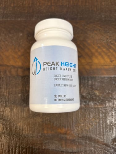 Customer photo review of Peak Height Growth Supplement #1 Grow Taller Height Pill