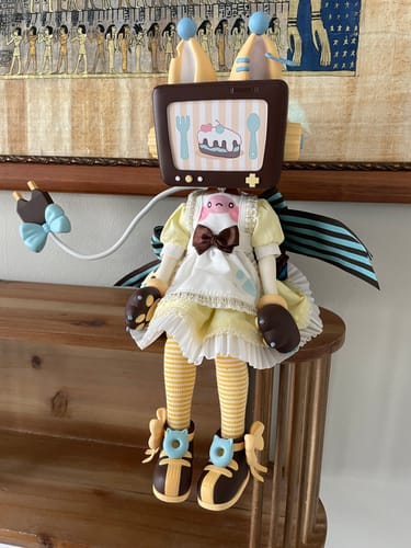 Customer photo review of UF Doll X Autna CCTV Series 1/6 Action Figure BJD Blind Box