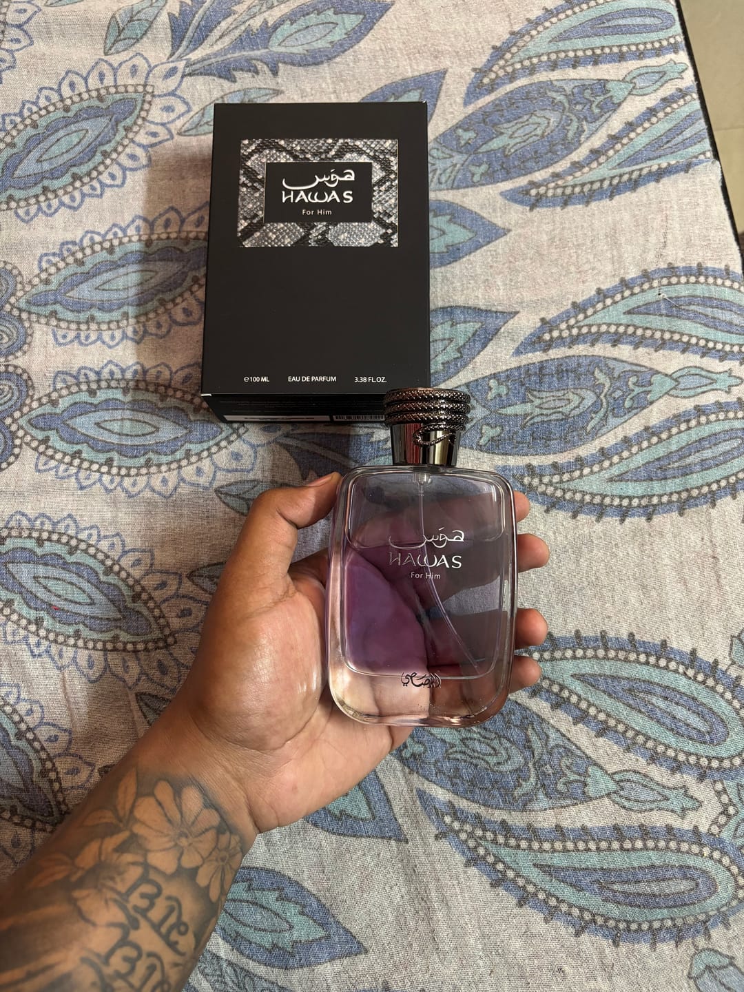 Customer photo review of Rasasi Hawas For Him Eau De Parfum