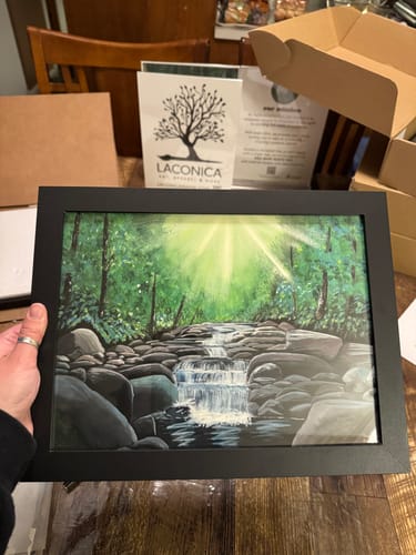 Customer photo review of 9x12 Giclee Fine Art Prints