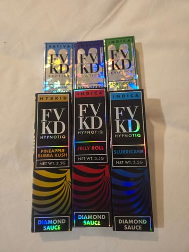 Customer photo review of FVKD HYPNOTIQ DIAMOND SAUCE DISPOSABLE | 3.5g.*