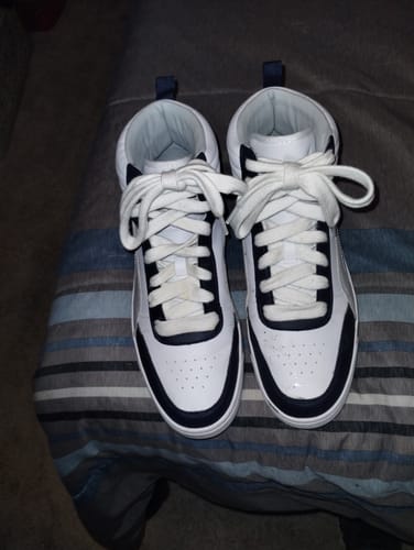 Customer photo review of Flat 100% Cotton Shoe Laces