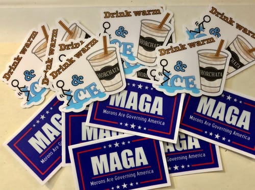 Customer photo review of 200 - 2" Custom Laminated Vinyl Stickers