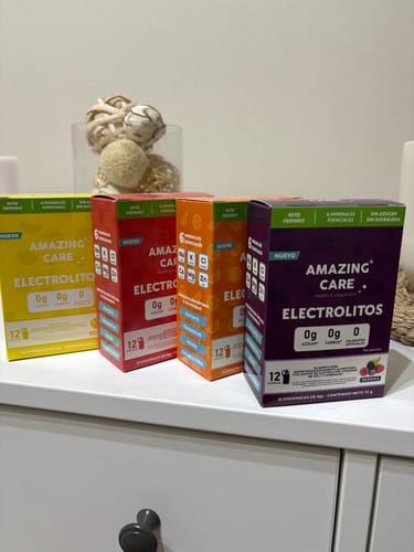 Customer photo review of Pack 4x Electrolitos Mix Sabores (48 sticks)