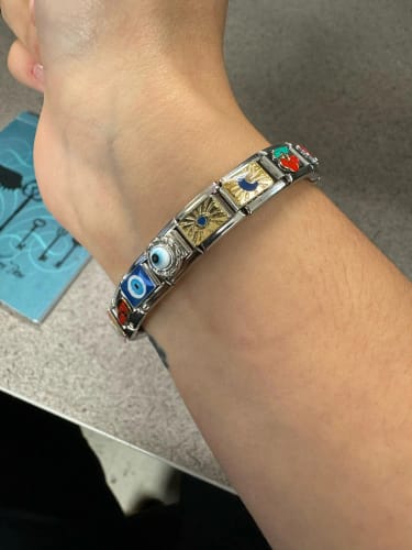 Customer photo review of Original Italian Charm Bracelet