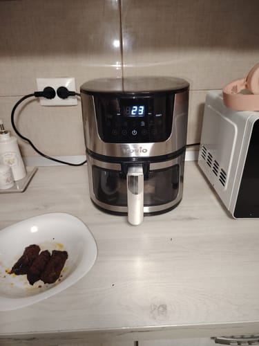 Customer photo review of Air Fryer Novio Grill & Fry