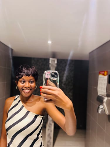 Customer photo review of Clearance: The Whitney pixie