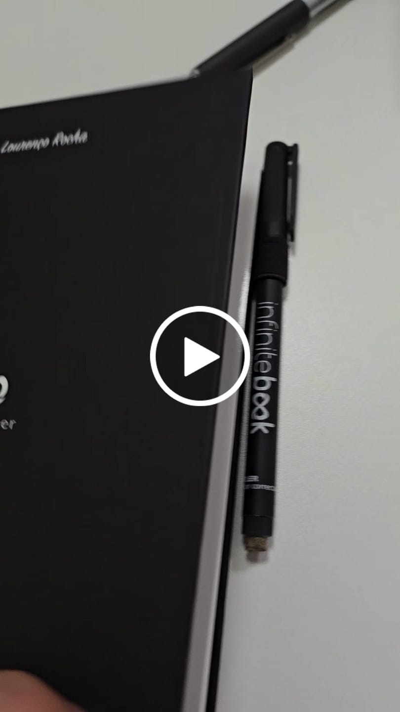 Customer video review of Infinitebook Lined A5 Black