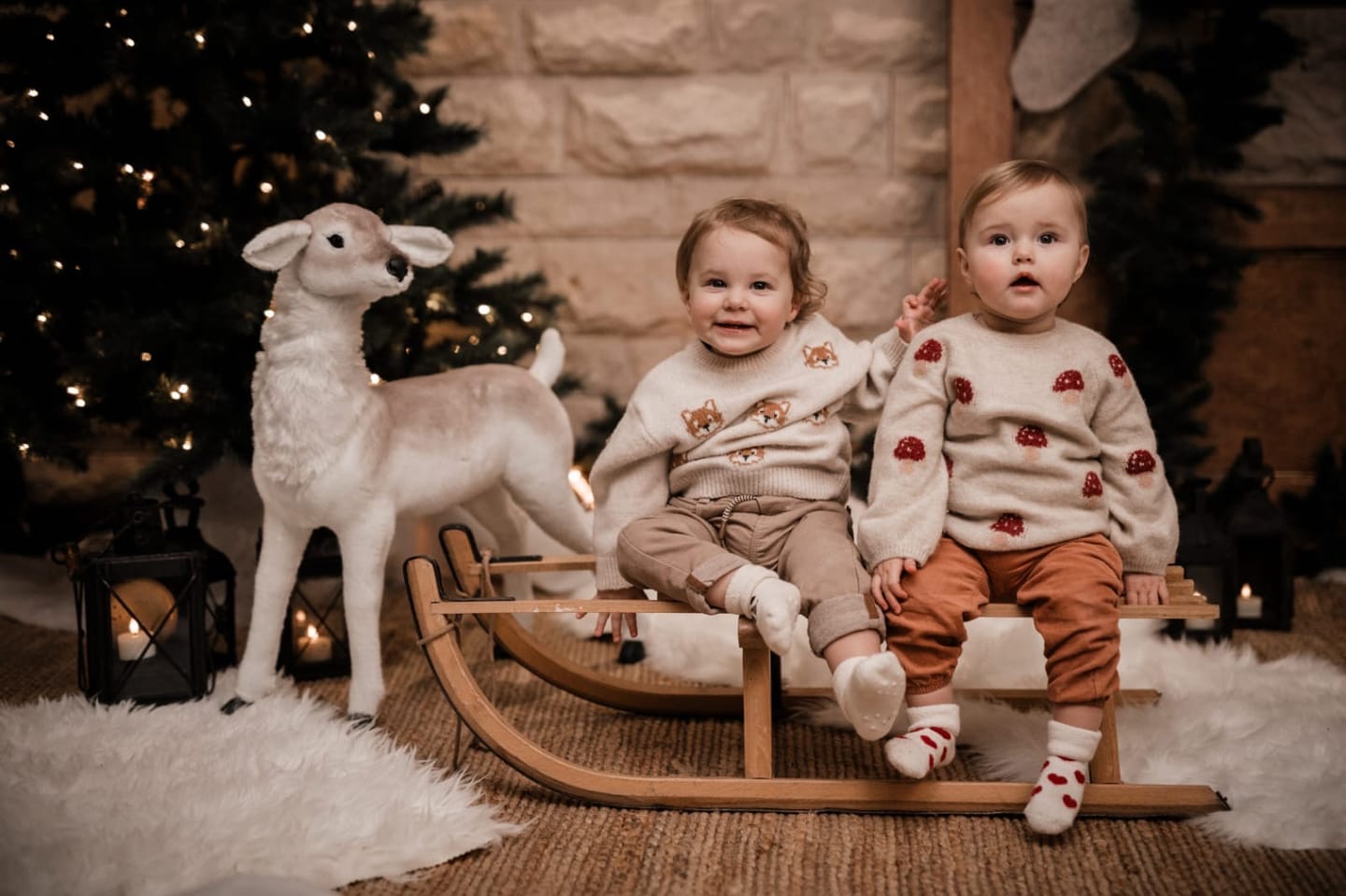 Customer photo review of Affiche portrait de famille personnalisable avec personnages
