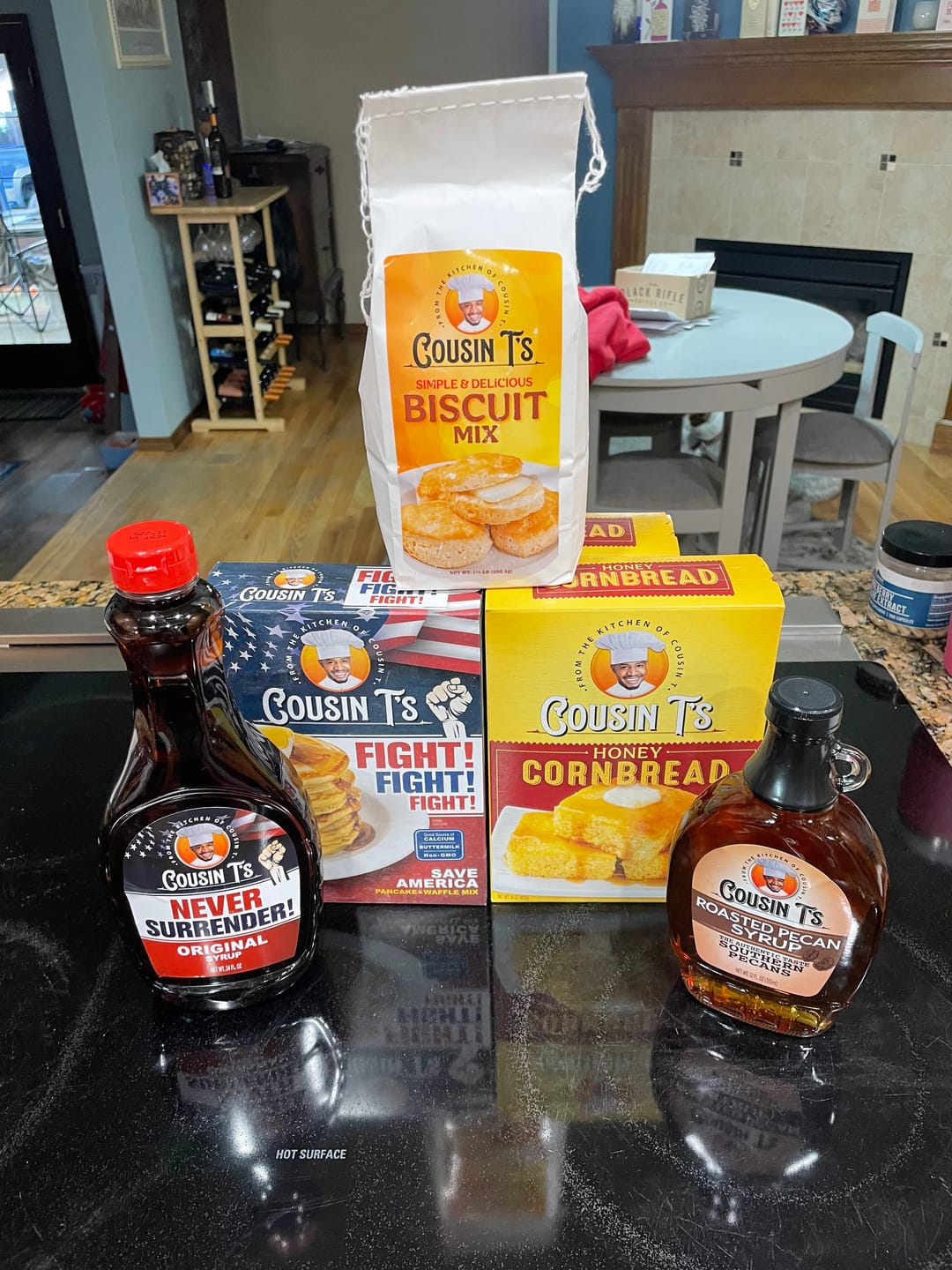 Customer photo review of Cousin T's Biscuit Mix
