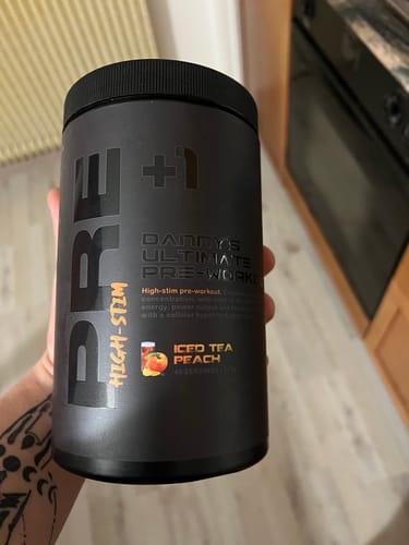 Customer photo review of +1© Danny's Ultimate Pre Workout High-stim (520g)