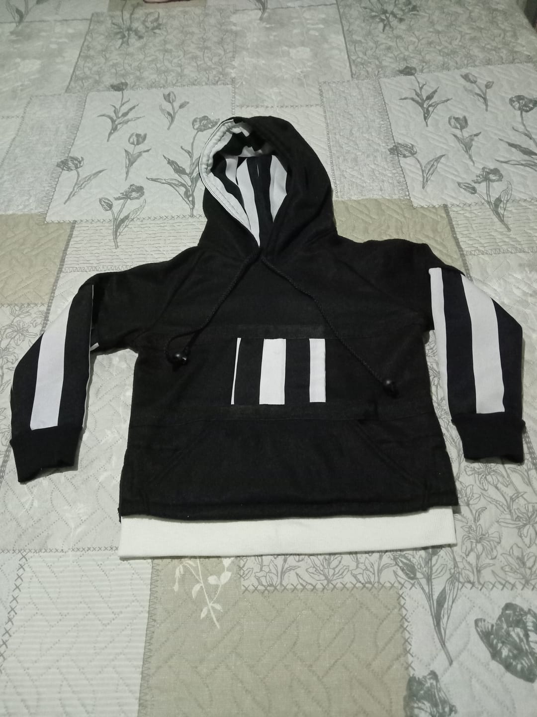 Customer photo review of Plain Polar Fleece Black #31 150cm