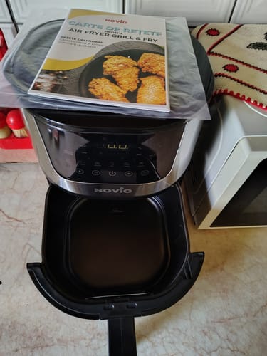 Customer photo review of Air Fryer Novio Grill & Fry