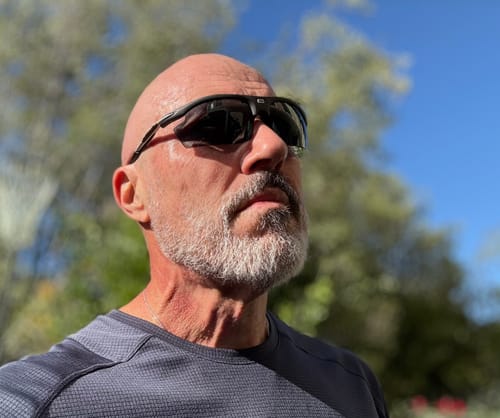Customer photo review of FREE Lens! - Rydon Black with Smoke Black Bifocal Reader Lenses +1.50 Power