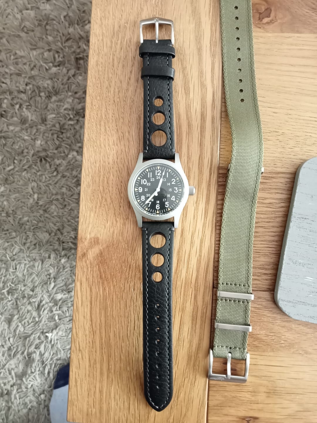 Customer photo review of The "Daily Beater" Field Watch