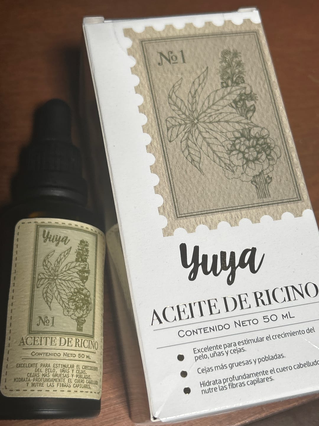 Customer photo review of Aceite de Ricino de 50 ml Multibeneficios