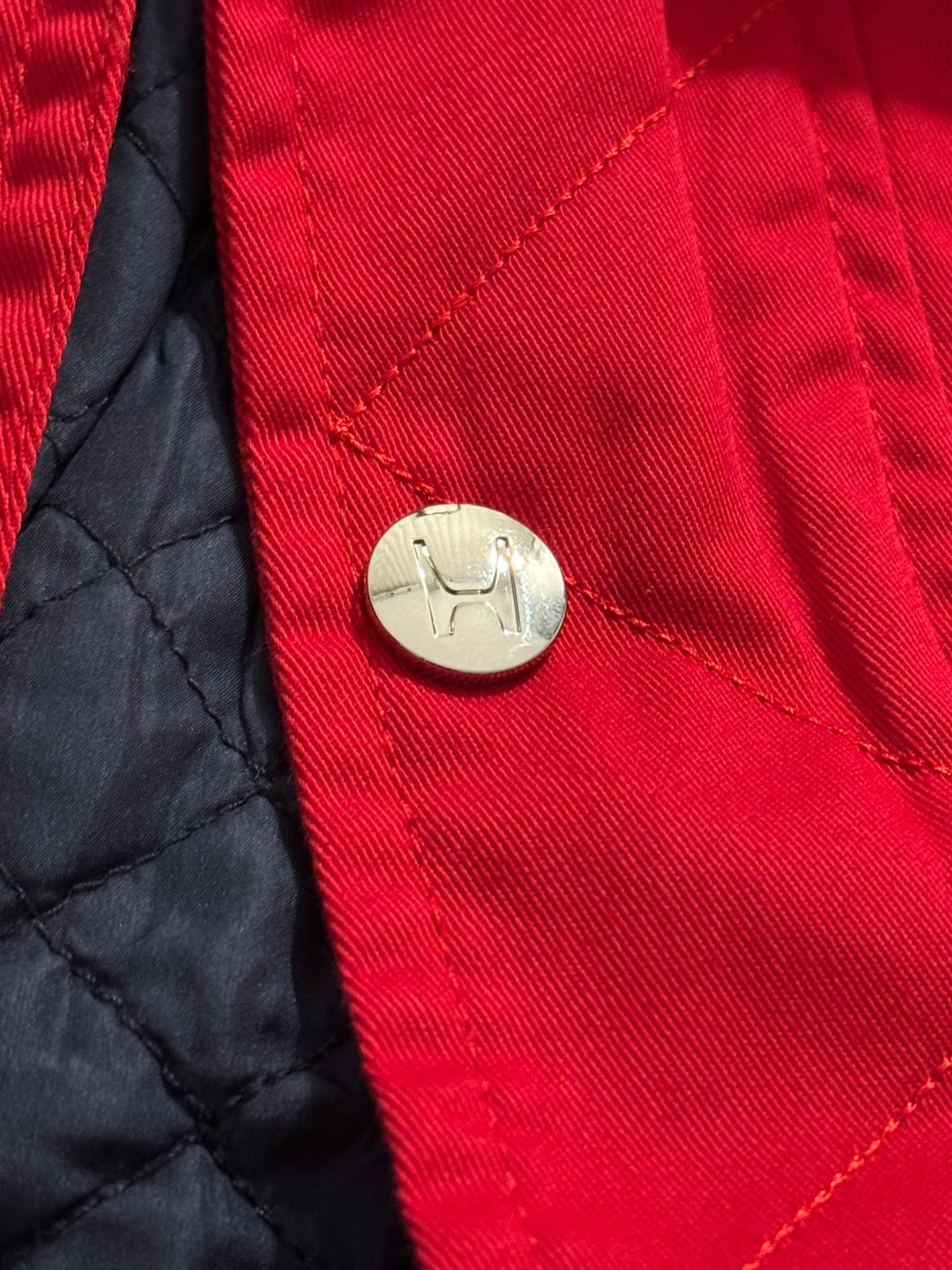 Customer photo review of 1989 Honda Grand Prix Racing Team Twill Jacket