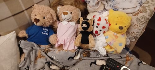 Customer photo review of Eddy The Teddy Bear