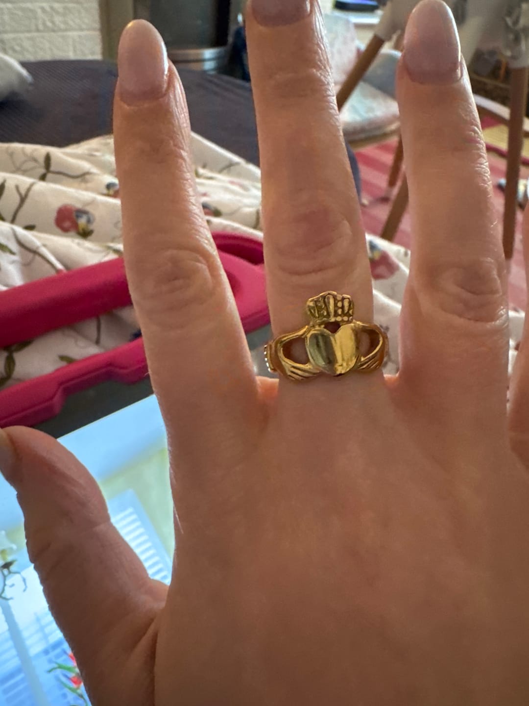 Customer photo review of Classic Claddagh Ring | Réalta