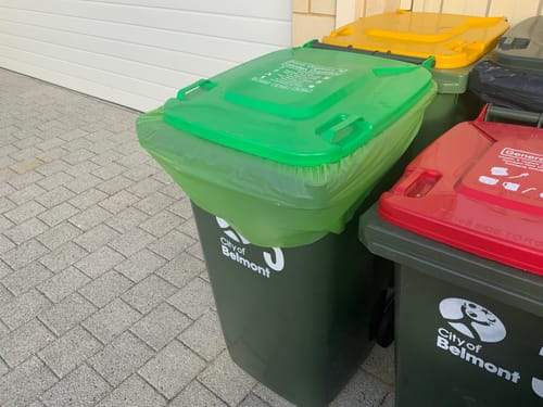 Customer photo review of Council Bin Liner - 240 Litre (12 Bags Per Roll)