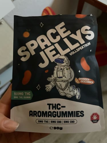 Customer photo review of THC Spacejellies Vollspektrum | 100mg THC | 20 Stk.