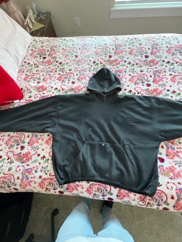 Customer photo review of Polar Fleece Padded Hoodie - Yeezy Gap Engineered By Balenciaga - 3 Colors Available