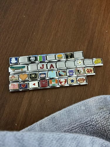 Customer photo review of Original Italian Charm Bracelet