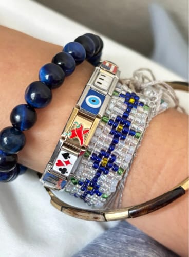 Customer photo review of Original Italian Charm Bracelet