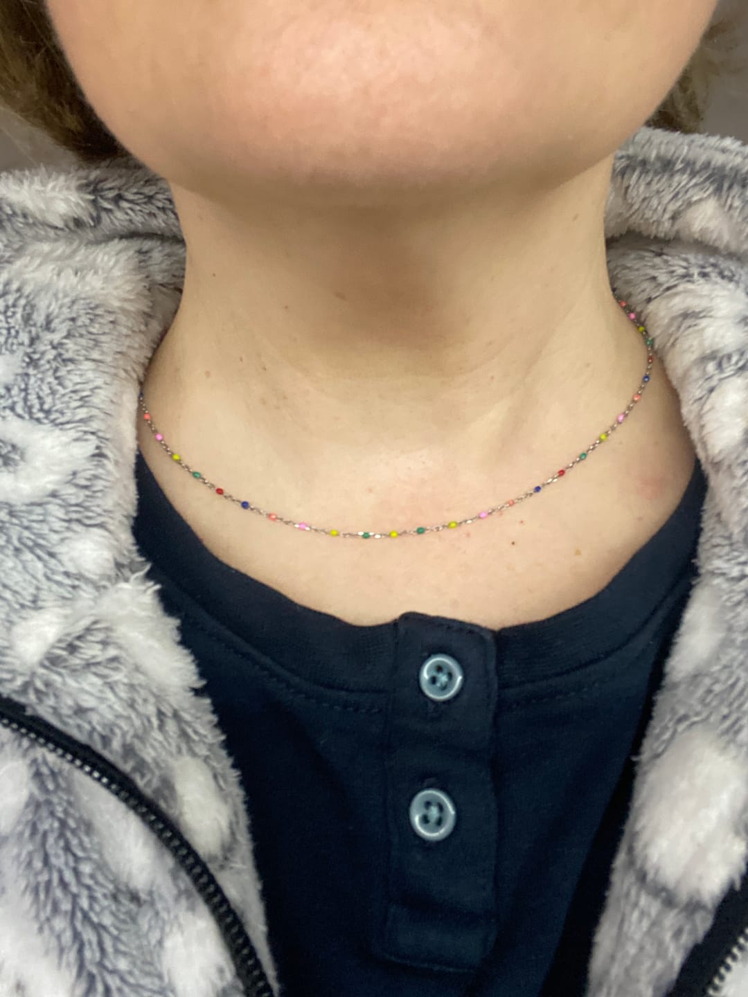Customer photo review of Collar Cóctel Colors
