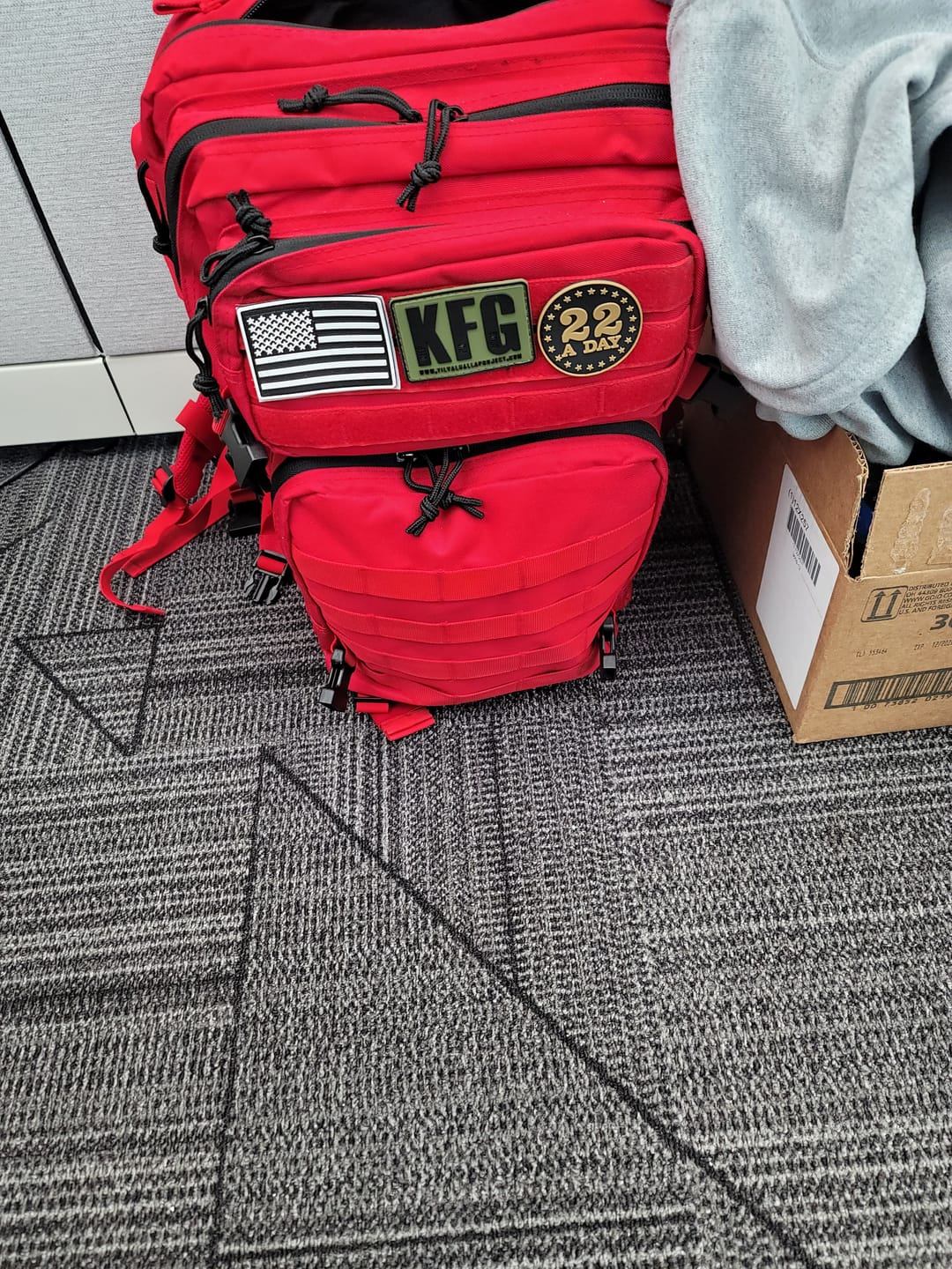 Customer photo review of KFG Velcro Patch