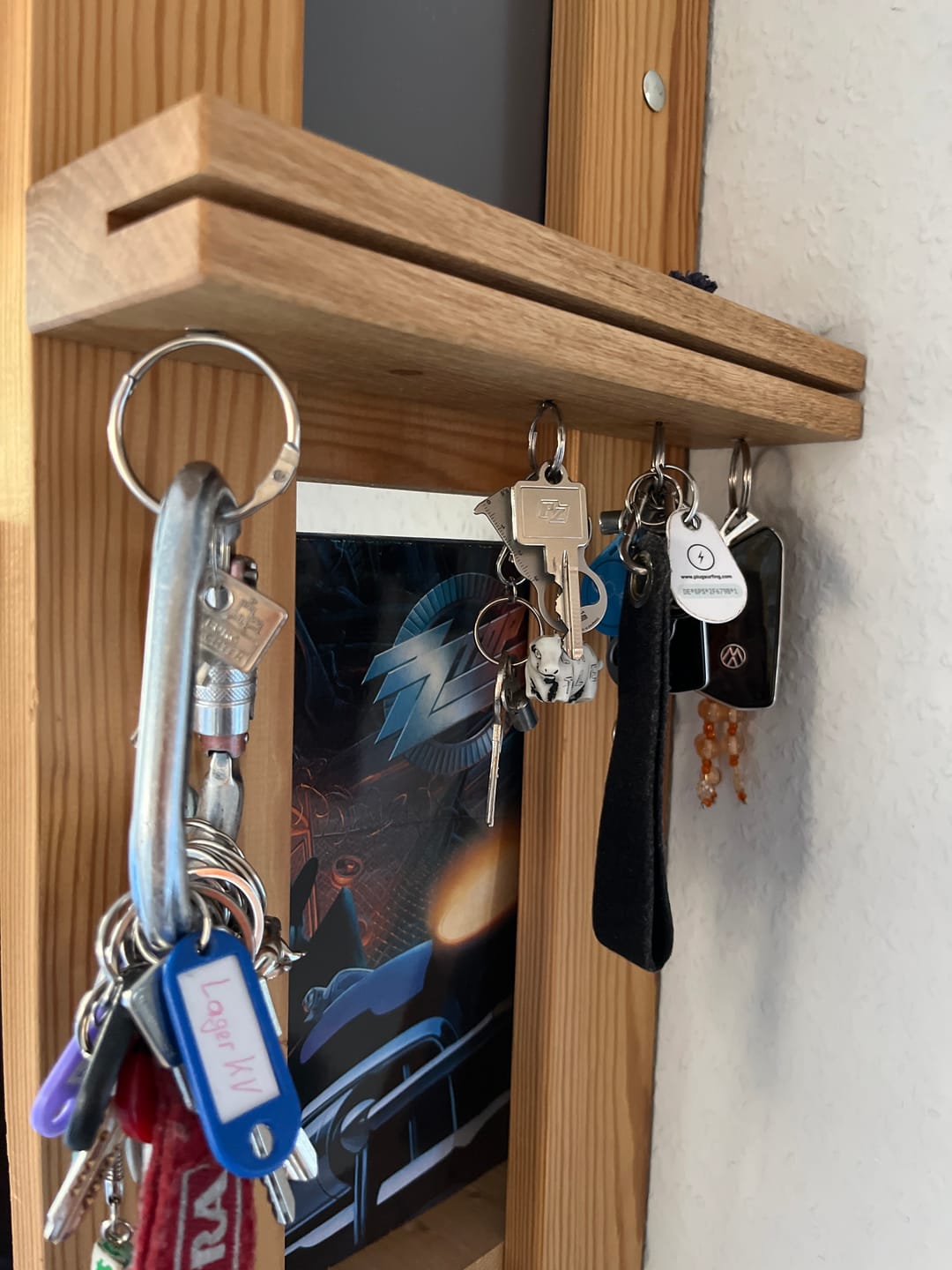 Customer photo review of Schlüsselbrett TALEA aus Holz