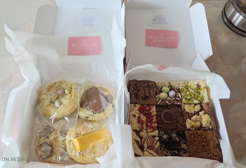 Customer photo review of Ultimate Brownie, Blondie & Cookie Party Bundle