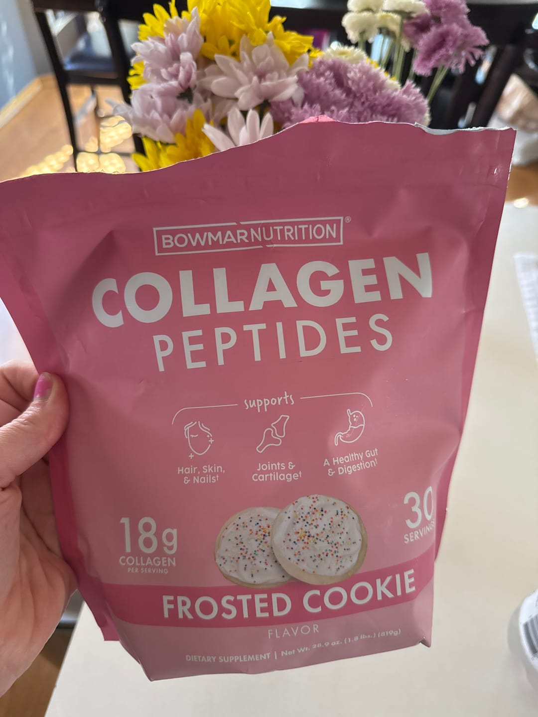 Customer photo review of Flavored Collagen