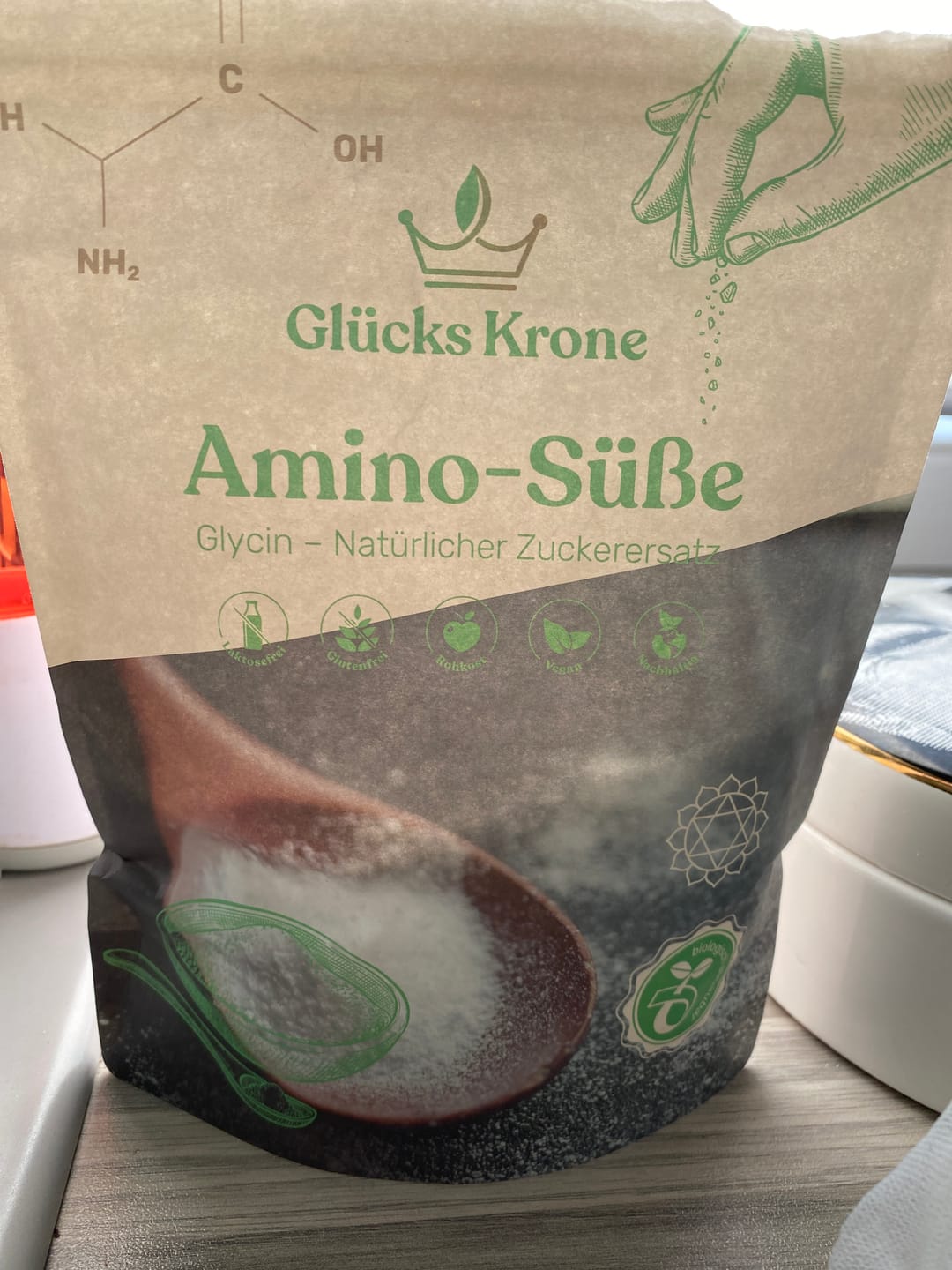 Customer photo review of Amino-Süße (L-Glycin) - 250g