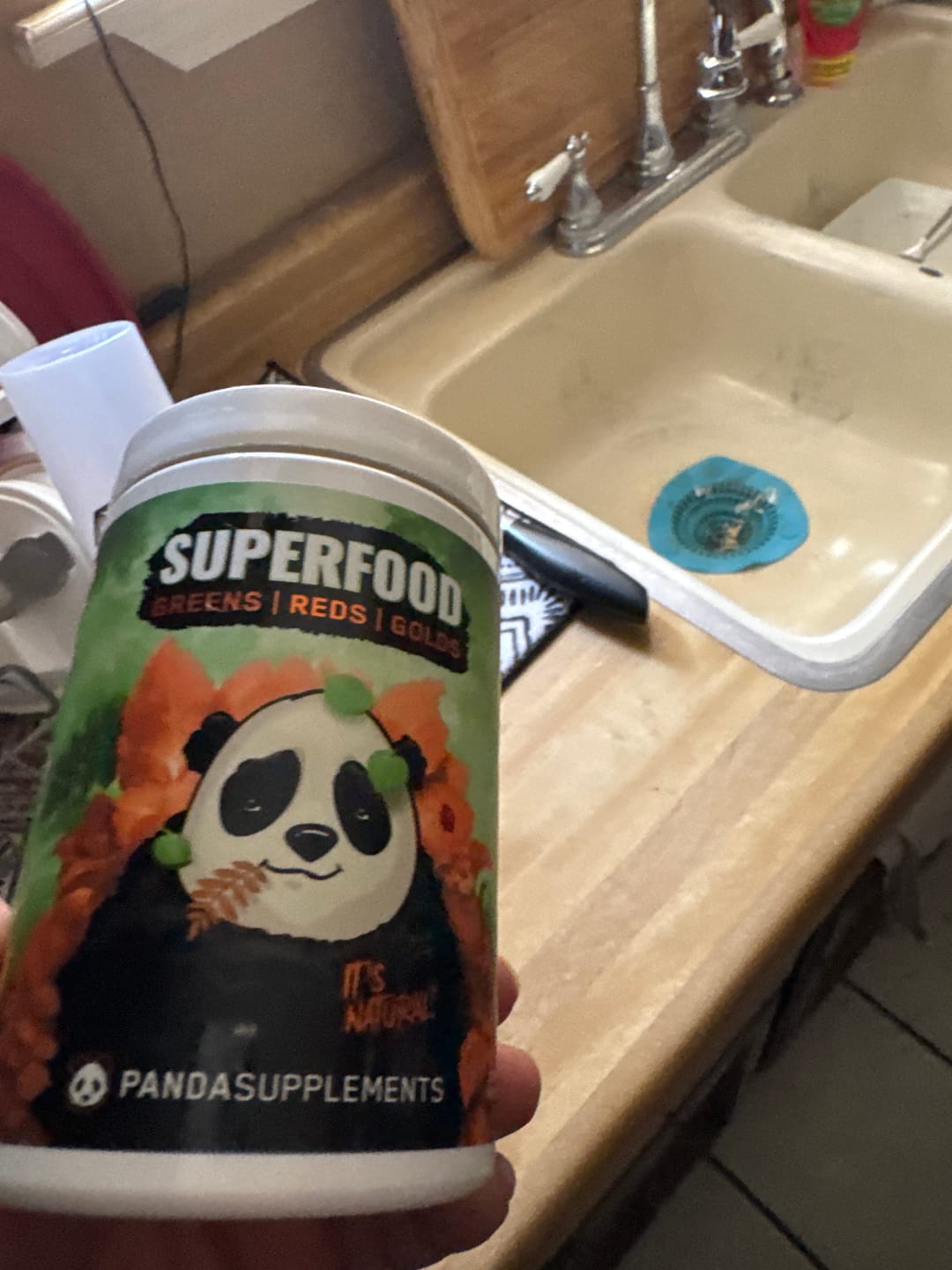 Customer photo review of SUPERFOOD (Greens, Reds & Golds)