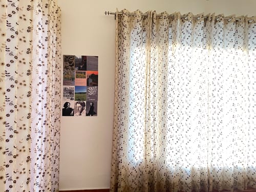 Customer photo review of CUSTOM WALL COLLAGE POSTERS