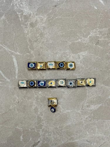 Customer photo review of Original Italian Charm Bracelet