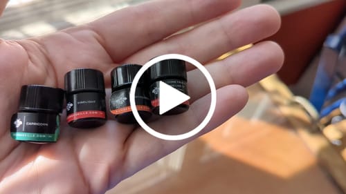 Customer video review of Set of 5 1ml sample vials