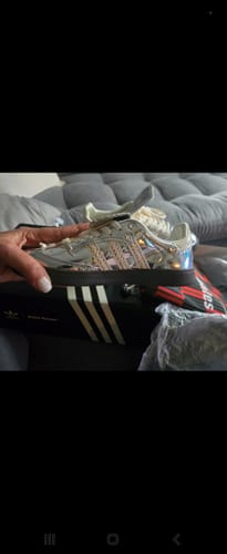 Customer photo review of Adidas Samba Nylon Wales Bonner Silver