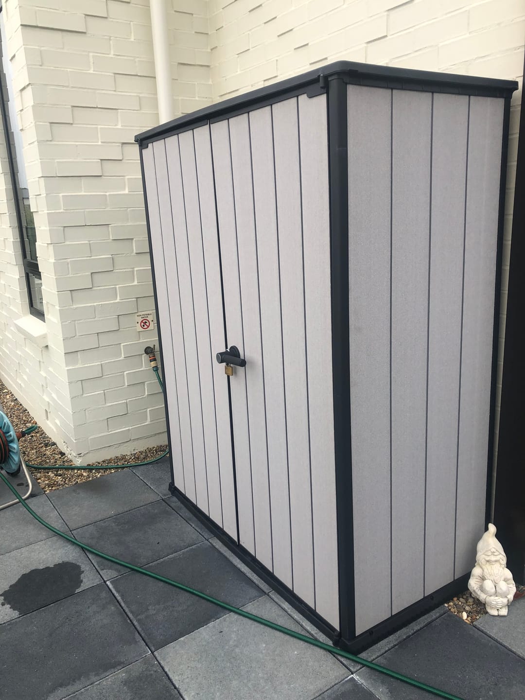 Customer photo review of High Store Plus Shed